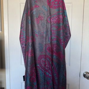 Vibrant Paisley Scarf - NWOT